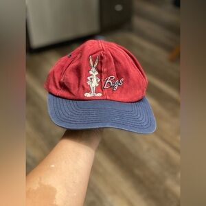 VTG Youth Bugs Bunny Cap 1991 Fitted Cap ACME 90s Vintage USA Made